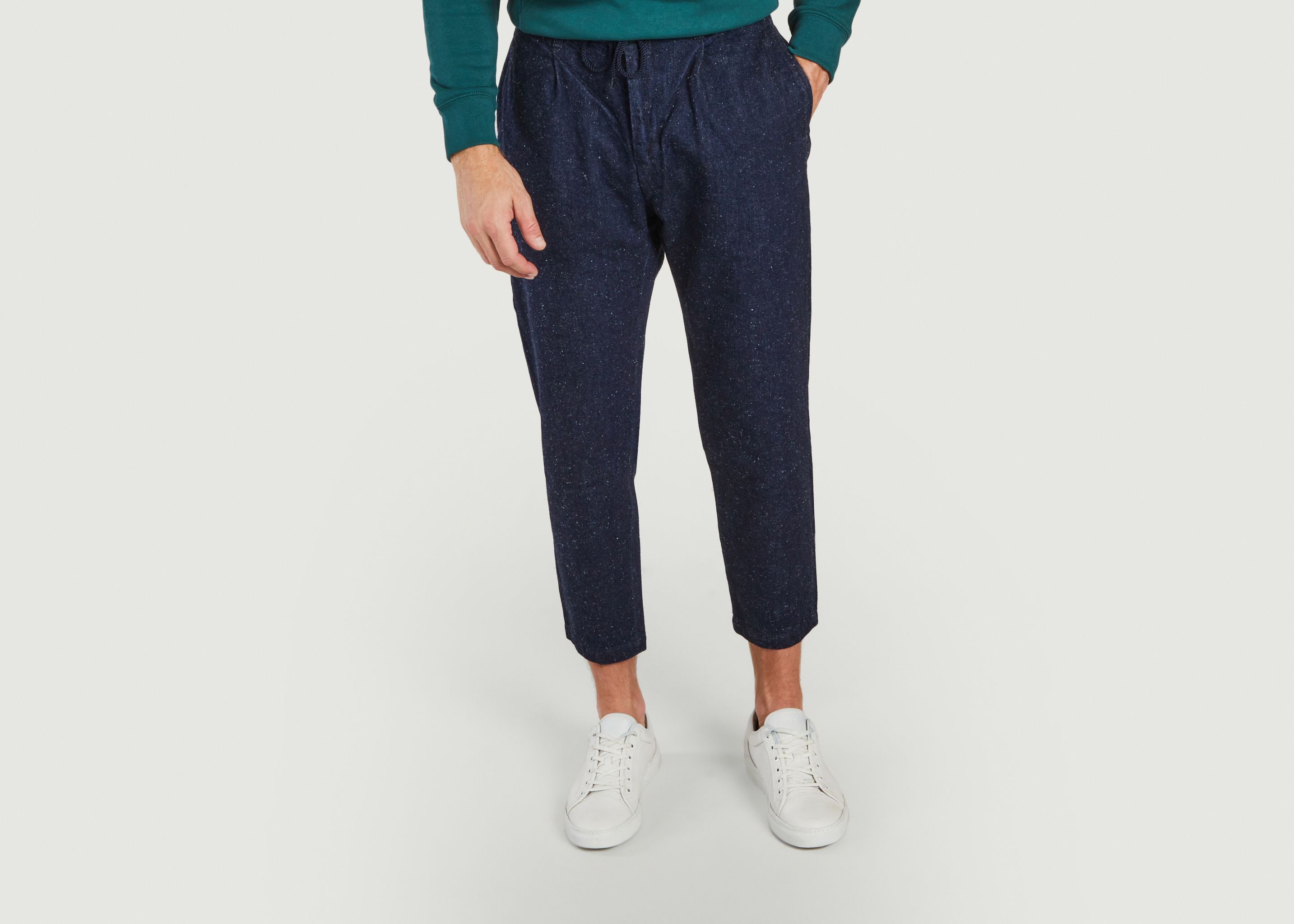 Weite Hosen aus Baumwolle und Bananenfasern aus Denim - Japan Blue Jeans
